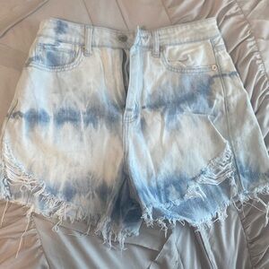 American Eagle High-Waisted Denim Shorts